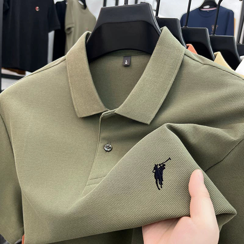 U.S. Polo Assn Mens: Horse Logo Polo Shirt