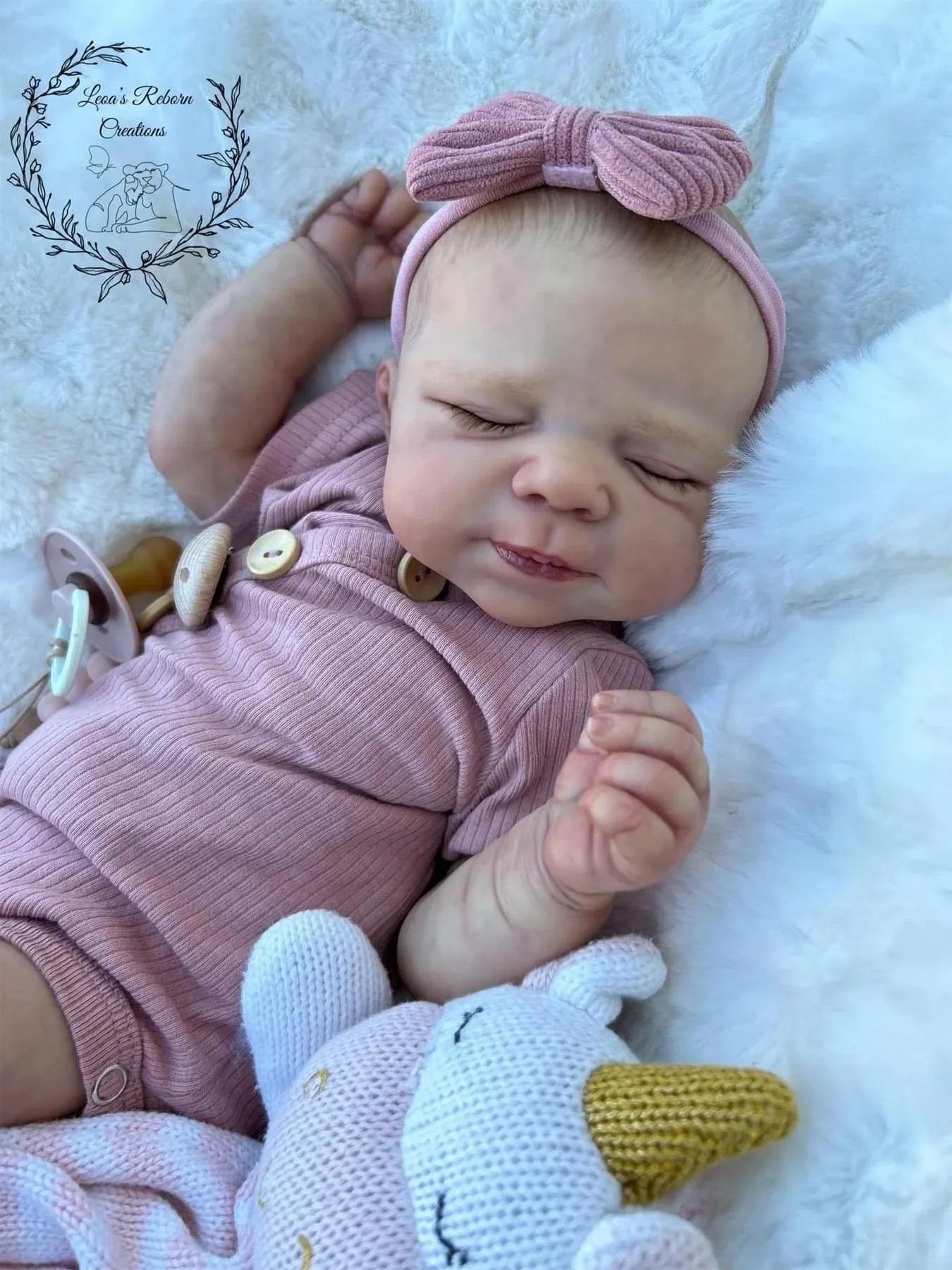 NPK 19-inch Newborn Baby Reborn Doll - Pascale Soft Body Lifelike Cuddly 3D Skin Multiple Layers Painting Realistic Touch