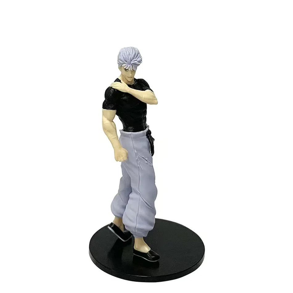 19cm Japanese Anime Jujutsu Kaisen Figure Gojo Satoru Action Figure PVC Model Toys Collectible Statue Standing Kids Gift