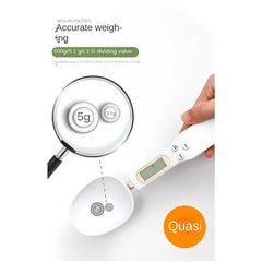 Adjustable Digital Precision Measuring Spoon Scale for Kitchen Baking Cook LCD Display