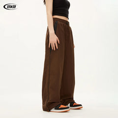 Women Casual Joggers Pants Fashion Streetwear Oversized Sports Wide Leg Pants