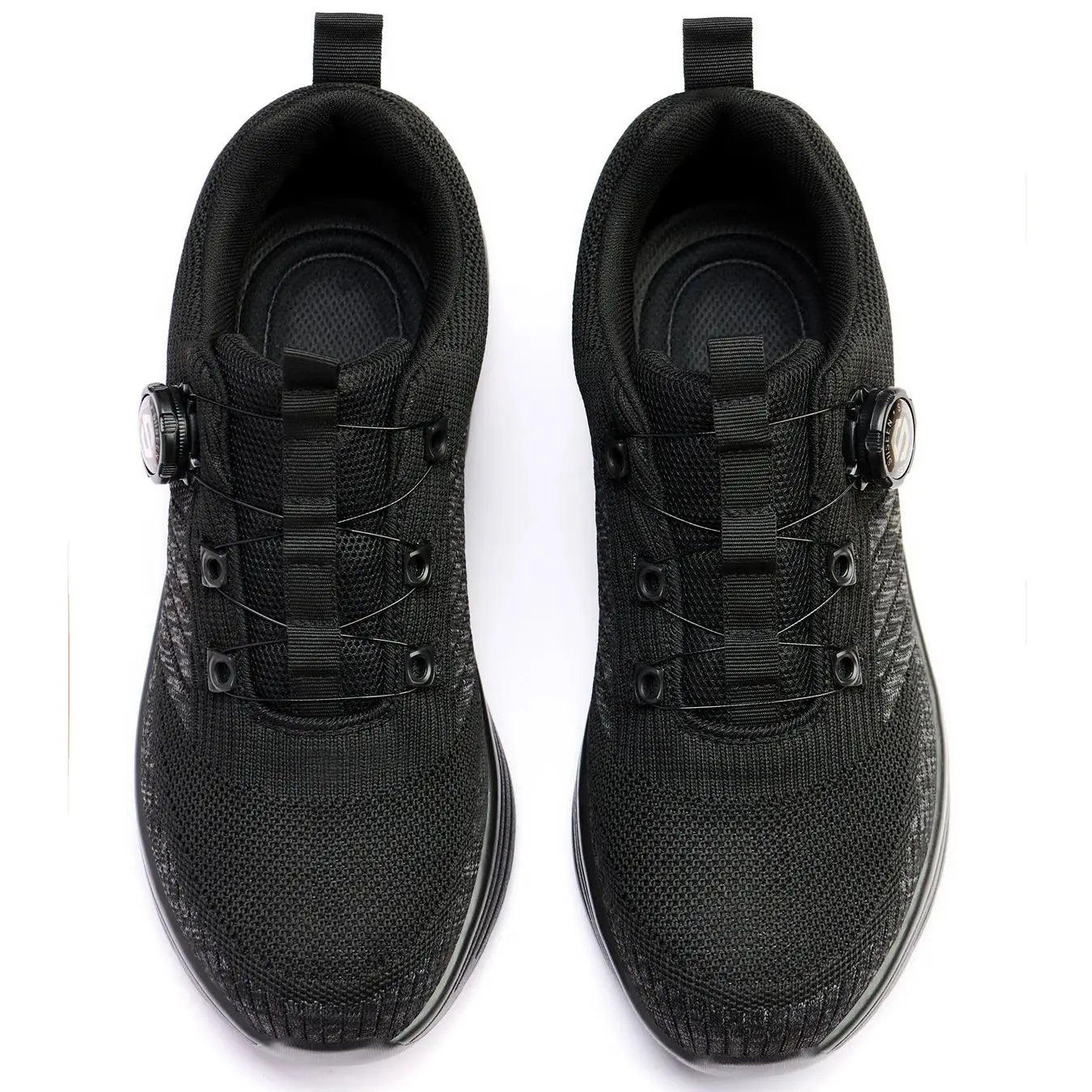 New Men's Rotary Buckle Safety Shoes Anti-Impact Anti-Piercing Lightweight Work Boots Fashion Sporty Design for Outdoor Pro