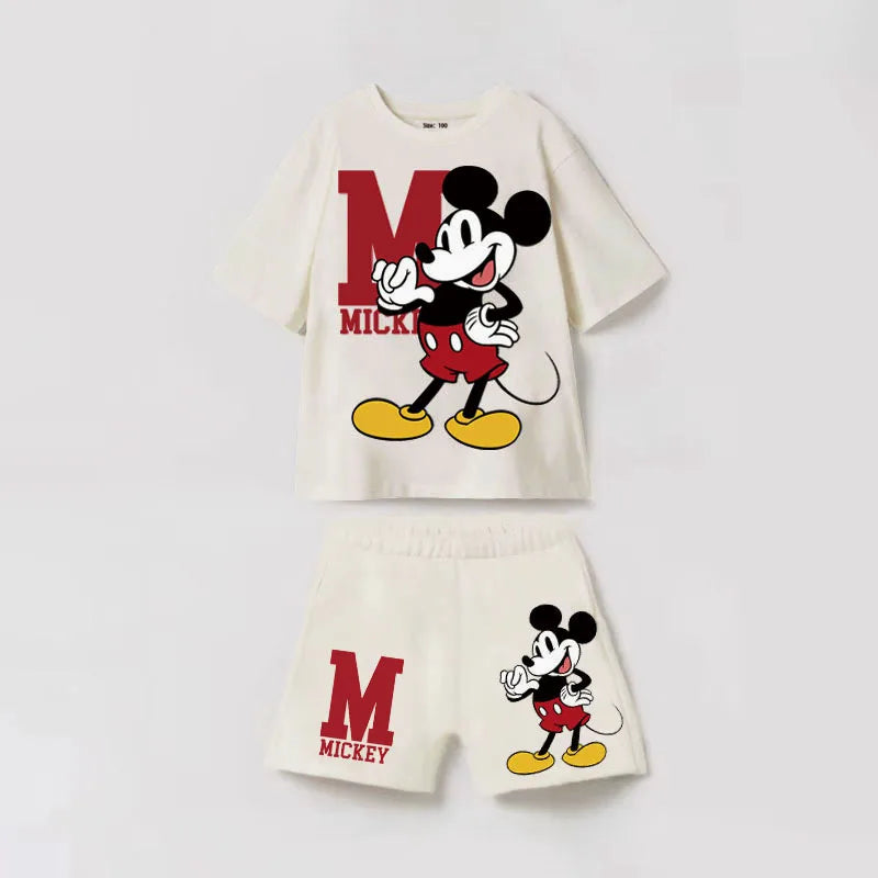 Summer Baby Clothes Sets Kids T-shirt + Shorts Children's Short Sleeve Cotton Tees Tracksuits Loose Style Kids Clothes