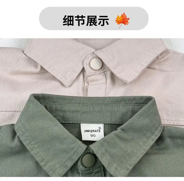 Boys Suit Coat+Pants Cotton 2Pcs/Sets 2025 Lasted Spring Autumn Sports Sets Teenagers Tracksuit Children Clothing