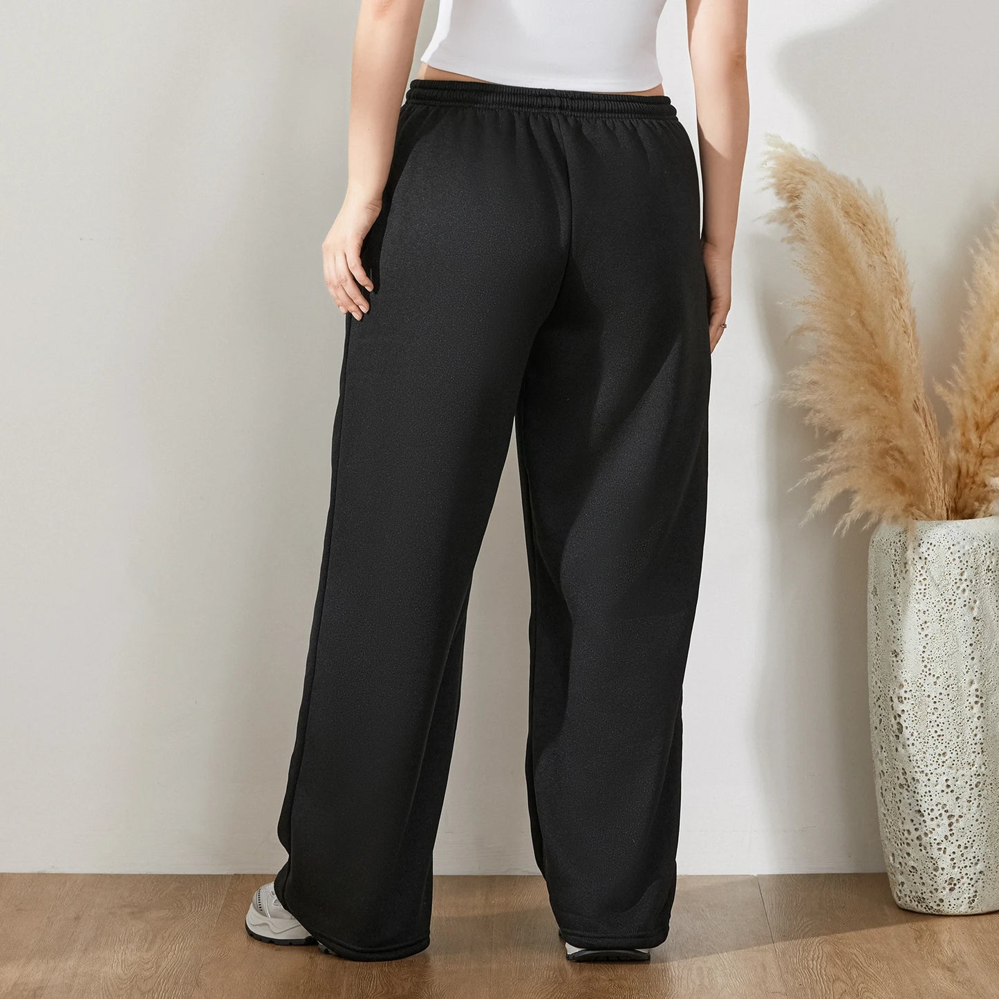 Women's Spring Autumn y2k Casual Loose Joggers Pants Drawstring High Waist