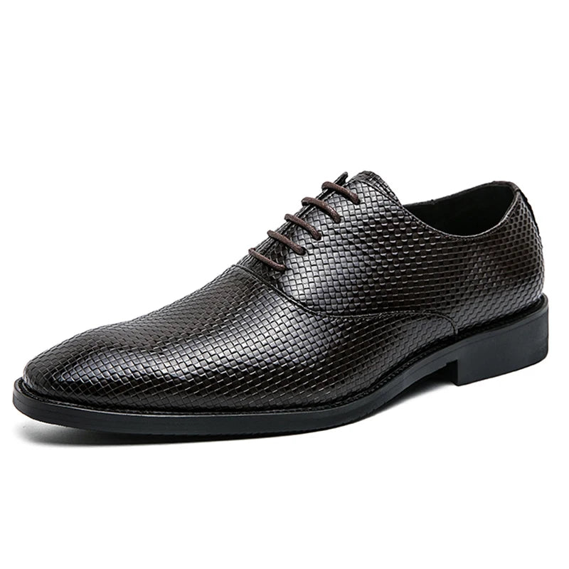 Business Men Dress Shoes Plus Size 38-48 Elegant Split Leather Shoes For Men Formal Social Shoe Male Oxfords