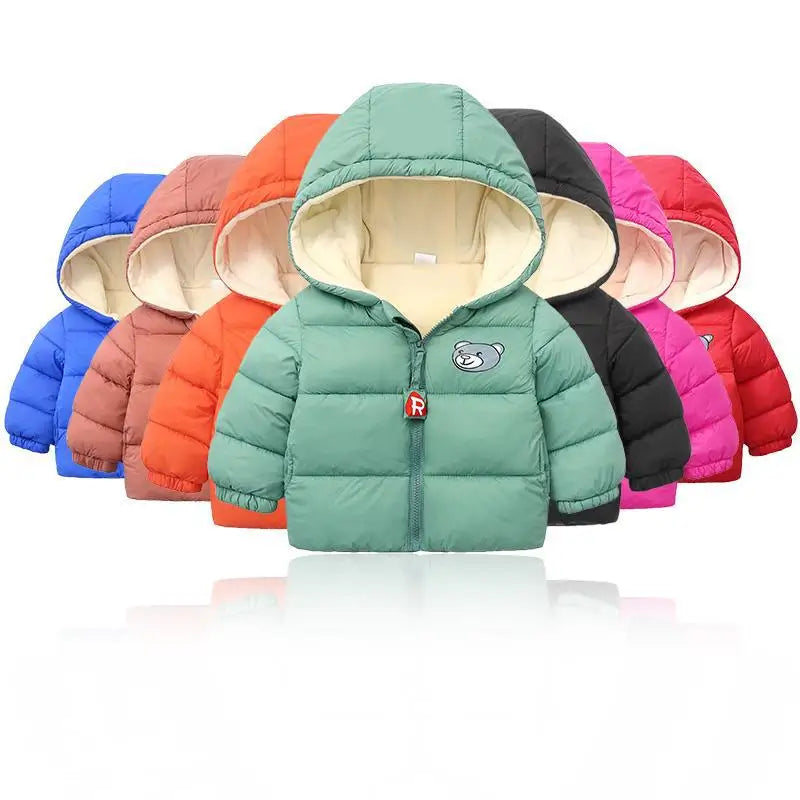 Baby Girls Jacket Autumn Winter Jacket For Girl Coat Kids Warm Outerwear Coat For Girl