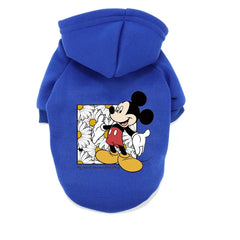 Disney Winter Dog Clothes Warm Cartoon Hoodies Coat Clothes for Small Dogs Bull