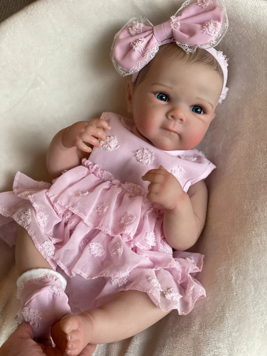 18 Inch Bettie Full Body Soft Girl Reborn Baby Doll With Painted Lifelike Hair Bebe Reborn Toys
