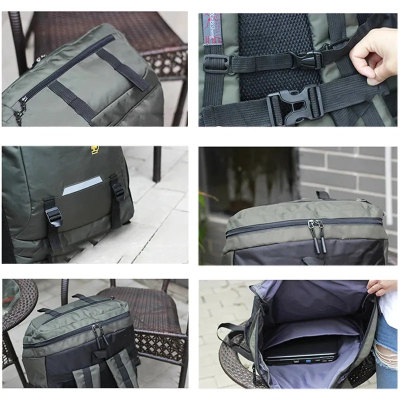 Men's Outdoor Sports Backpack Climbing Travel Rucksack Camping Hiking Backpack School Backpack For Male Female