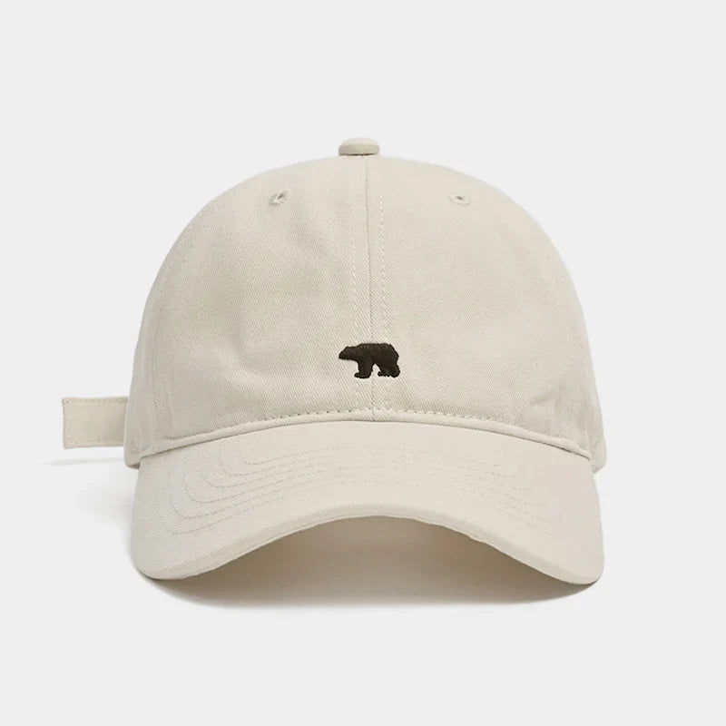 Unisex Cartoon Bear Embroidery Baseball Cap Men Women Soft Cotton Hip Hop Snapback Caps Unisex Sports Dad Trucker Sun Visor Hat