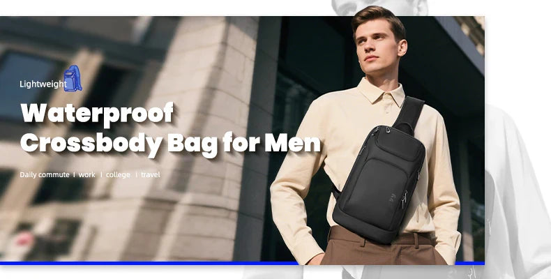 Heroic Knight Business Backpack for Men Waterproof Travel 17.3" Laptop Backpack  High Capacity Multifunctional Pack USB Charging