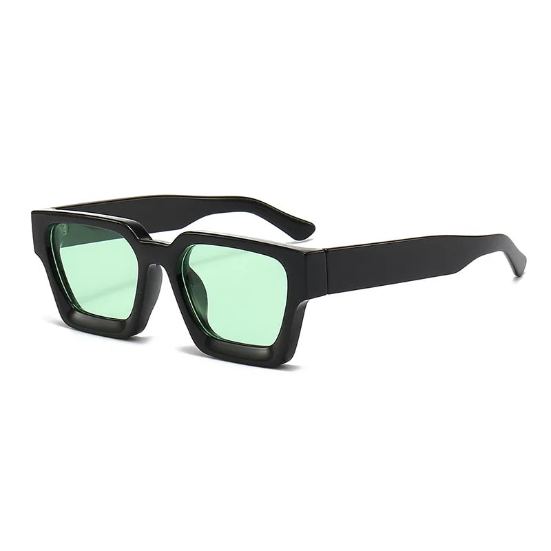 KLASSNUM Men Square Frame Sunglasses 2025 Luxury Brand Designer Sun Glasses Retro Trendy Shades UV400 Unisex Women Glasses New