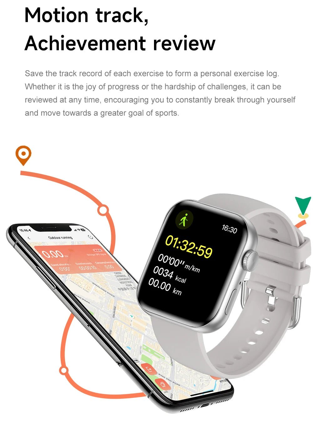 New Series 11 Watch Original Men Women Bracelet AMOLED Display Heart Rate Bluetooth Call GPS Track Waterproof Sports Smartwatch