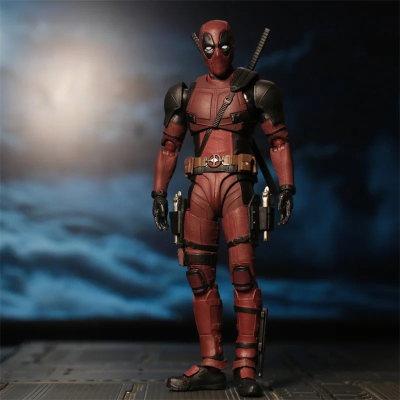 Deadpool Action Figure Deadpool & Wolverine SHFiguarts Joint Movable New Mutants Wilson Comics SHF Model Movie Toy for Kids Gift