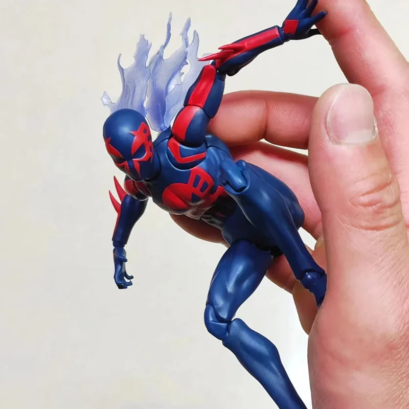 In Stock: Mafex 239 Spider-Man 2099 Action Figure - Comic Version Collection Model, Anime Custom Gift