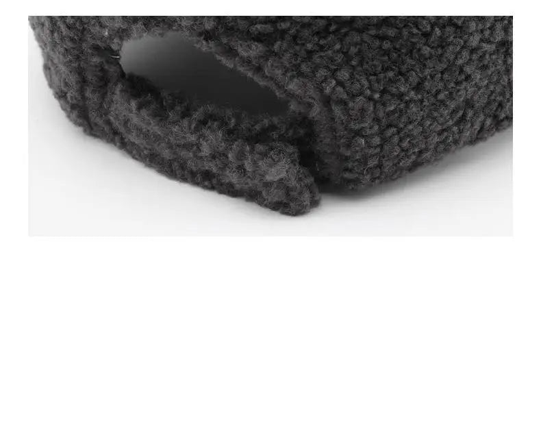 Winter Hats For Women Faux Fur Baseball Cap Female Outdoor Sunshade Keep Warm Solid Color Gorras Casquette Cap Men Casual New