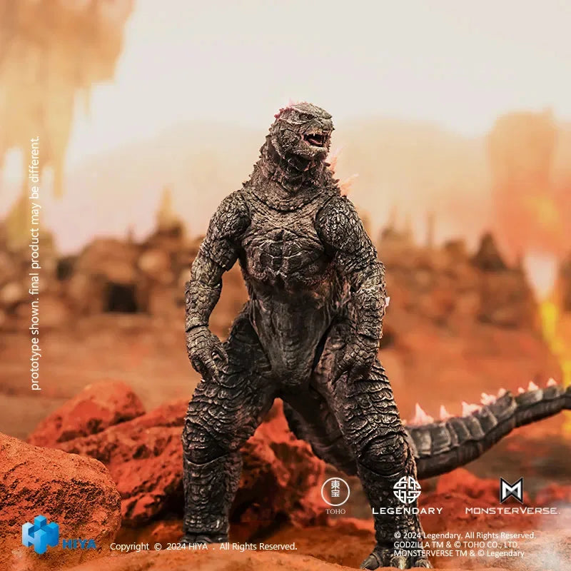 HIYA 18CM 7inch Action Figure Exquisite Basic Series Godzilla x Kong The New Empire Godzilla Evolved Ver.