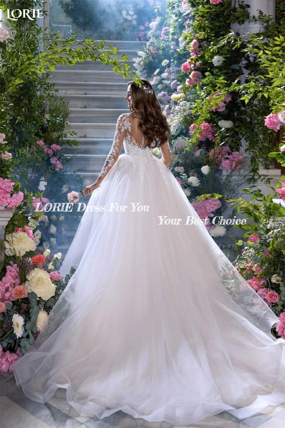 White Bridesmaid Dresses: Wedding Dresses Backless Buttons A-Line Appliques