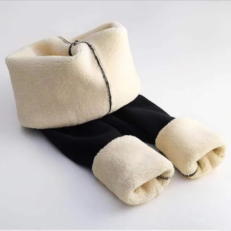 Women Winter Thicken Leggings Warm Fleece Pants Female Thermal Leggins