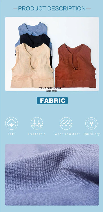 Yoga Set Gym Set Workout Clothes for Women Seamless Leggings Sports Bra Suit Female