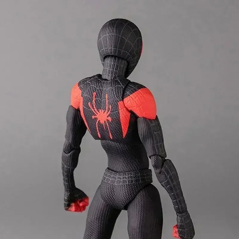 2024 Spiderman Gwen Peter Action Figure Anime Spider-verse Collection Sentinel Miles Morales Figures Christmas Toys Gifts