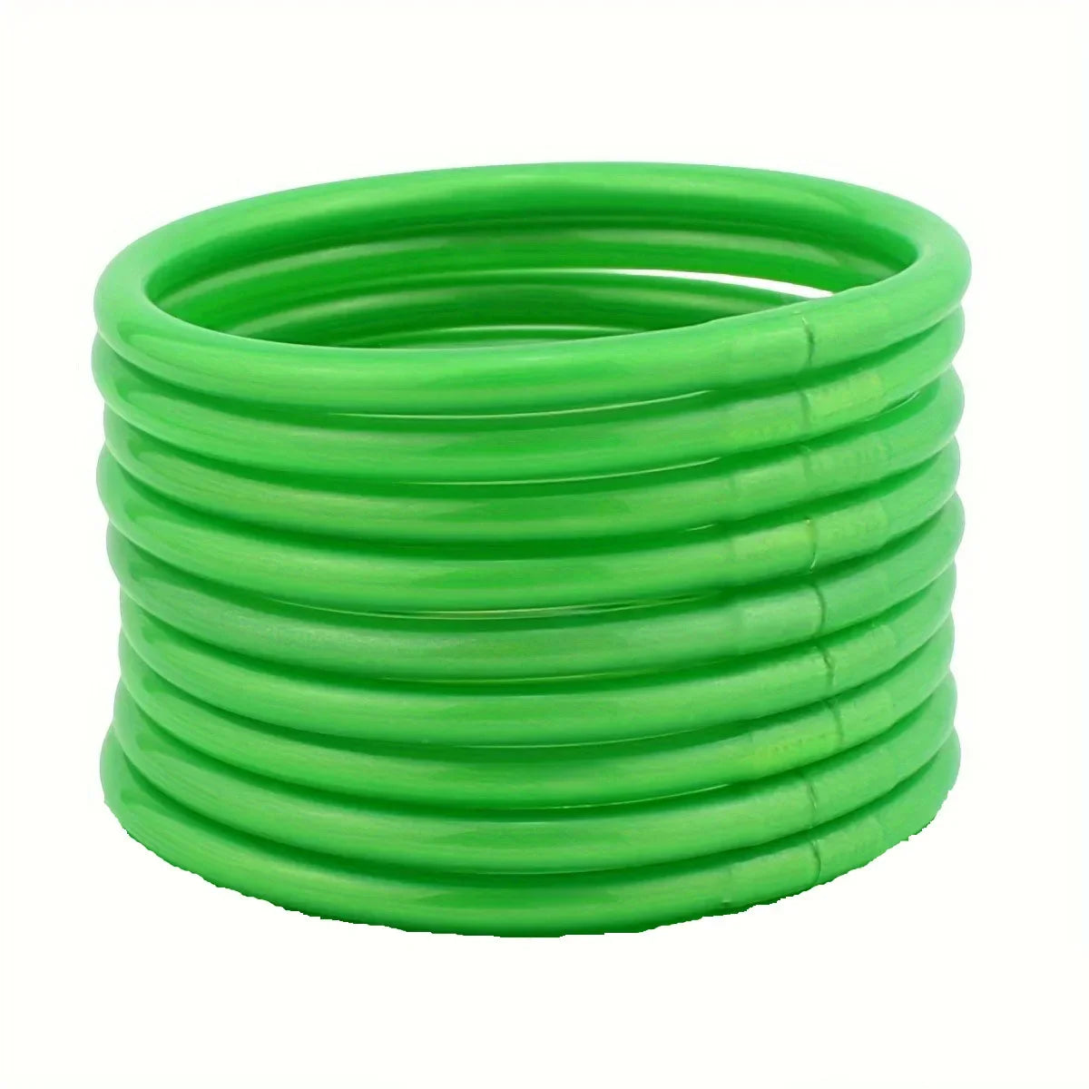 9Pcs/set Buddhist Jonc Bracelet Jewelry Lightweight Bowknot Glitter Jelly Silicone Bangle Bracelet for Women Buddha Girls