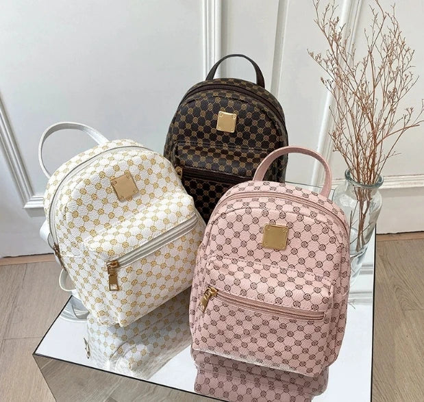 Classic Women Backpack Fashion School Bags Female Daily Shopping Girl Backpacks