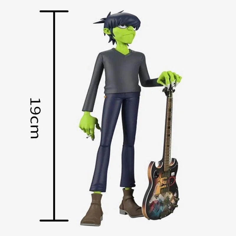 Gorillaz Band Action Figure Rock Band Member Figurine 2d Noodle Murdoc Russel Model Doll Figures Toys For Children Gifts