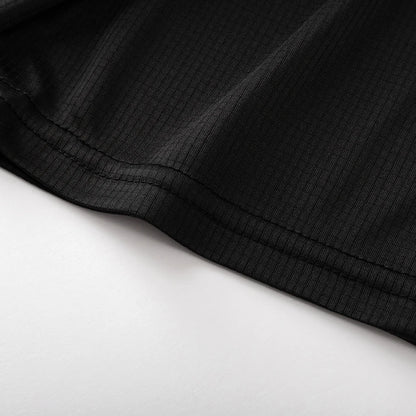 Summer Ice Silk Short Sleeve T-Shirt Men New Quick Dry Breathable Air Conditioning Outdoor Sun Protection Running Outer Wear