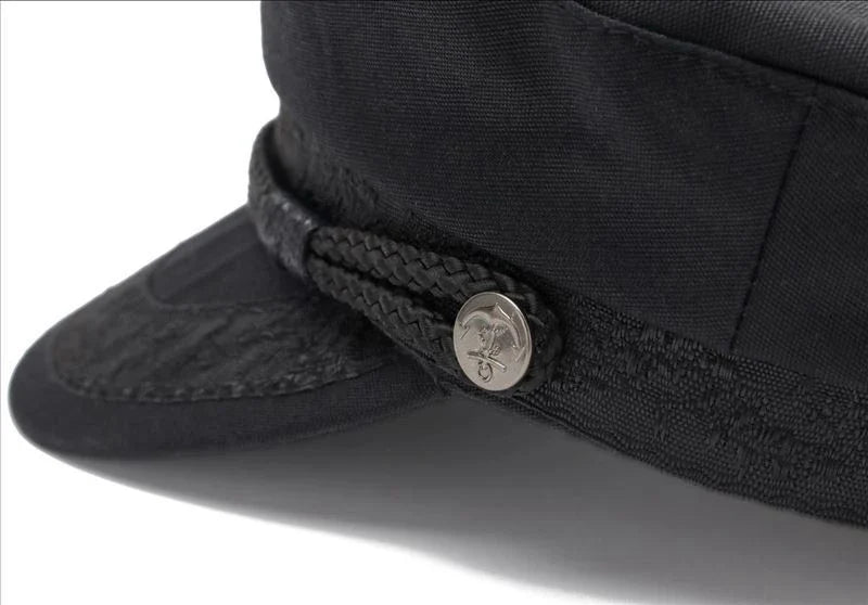 Large size navy cap small head flat hat army hat big bone sun cap men plus size military caps 54cm 56cm 57.5cm 59cm 60-62cm