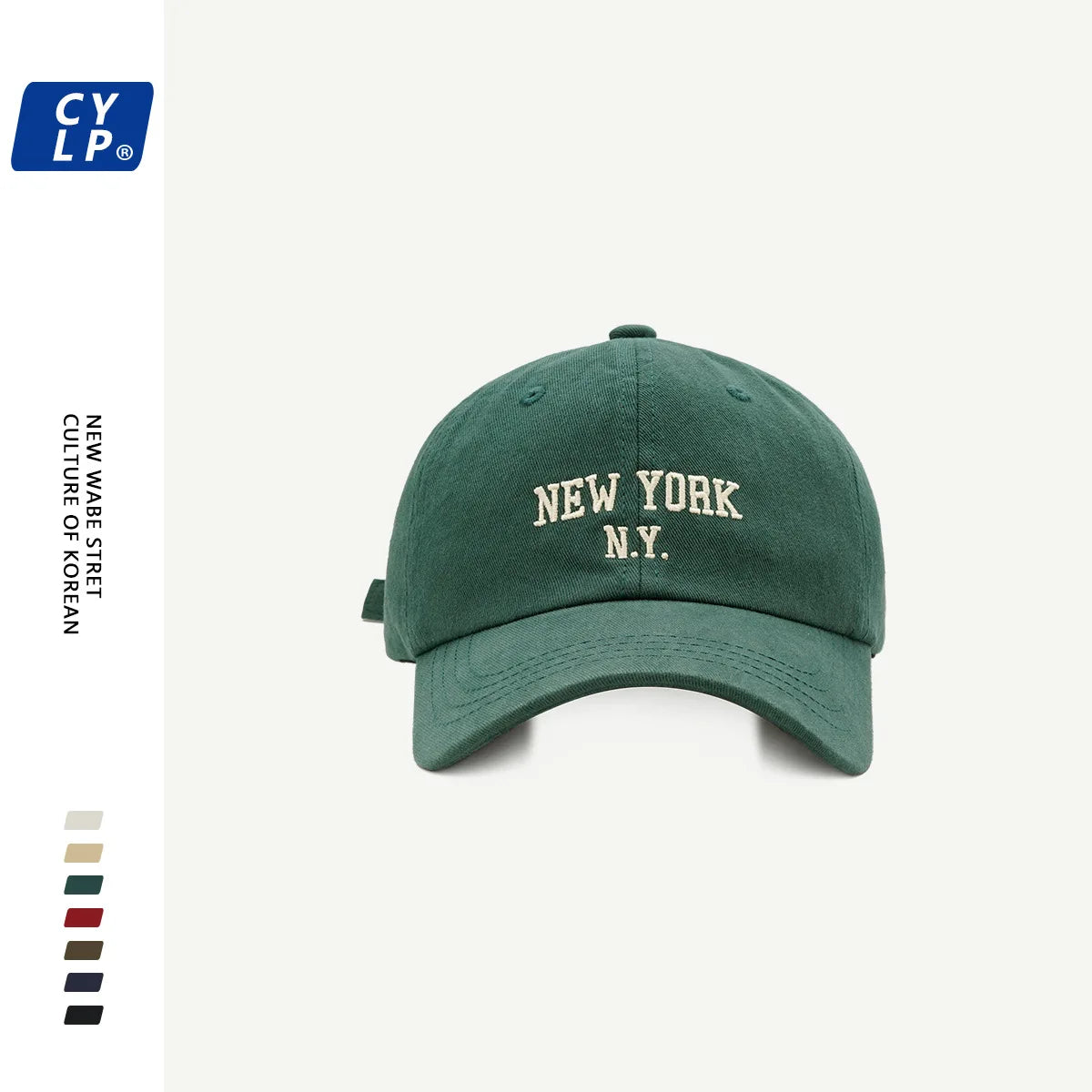 Retro Nostalgia Embroidered Baseball Caps Spring Autumn Women Men Leisure Peaked