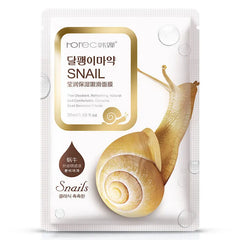 Snail Face Mask Moisturizing Facial Mask Firming Moisturizing Replenishment Oil Control Tender Sheet Mask Skin Care