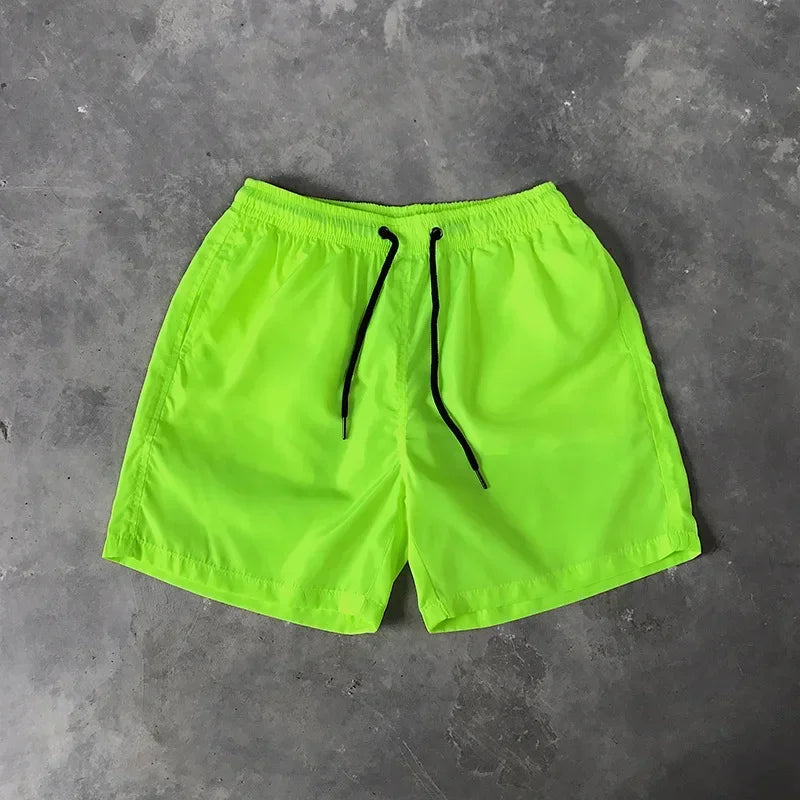 2026 Summer Men's Swimwear Swim Shorts Trunks Beach Board Shorts Swimming Pants Mens Running Sports Surffing Shorts Male M-5XL