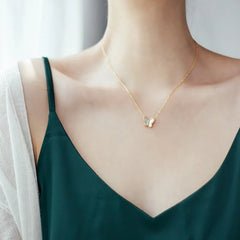 Butterfly Necklace Women's Collarbone Necklace Korean Jewelry Necklace for Women