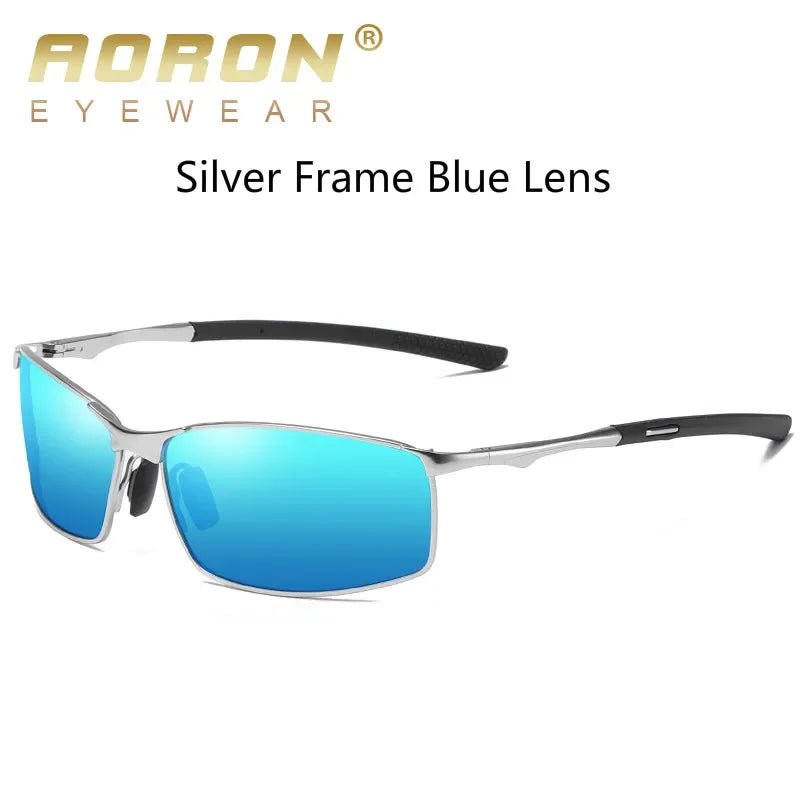 Sunglasses Mens/Women Driving Mirror Sun Glasses Metal Frame Goggles
