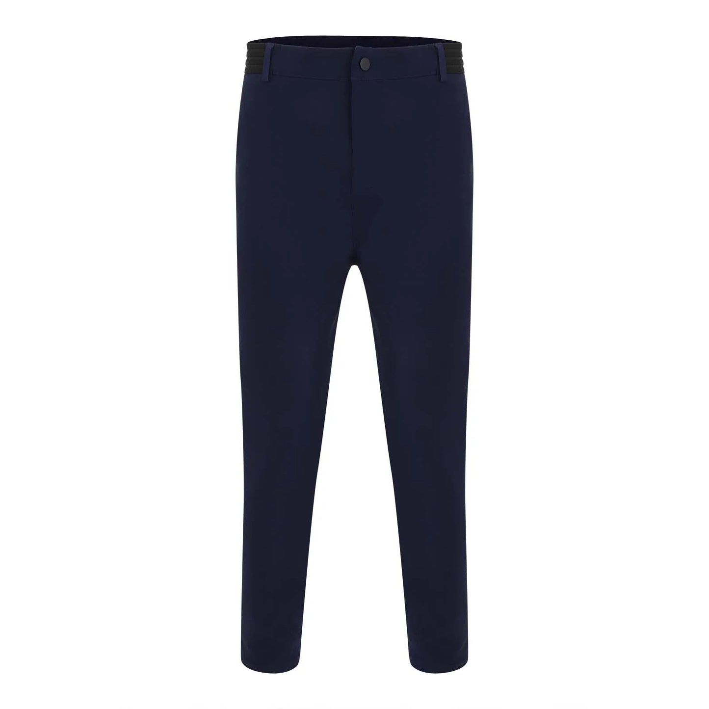 Solid Color Fashion Men's Pants England Style Calf Pants High Elastic Business