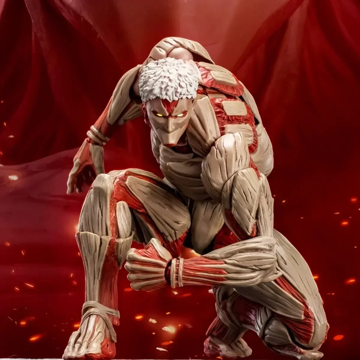 2026 NEW Kaiyodo  Revoltech AMAZING YAMAGUCHI Attack on Titan Eren Jaeger Armored Titan Female Titan Action Figures Model Toy