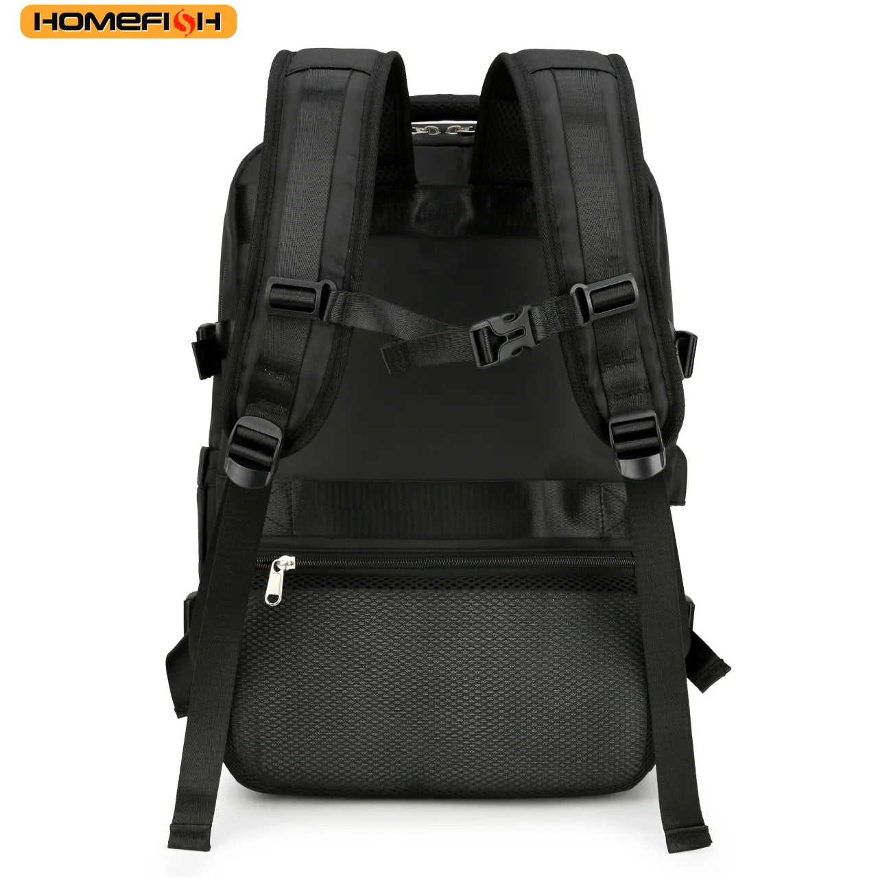 HOMEFISH Travel Backpack for Women Expandable Weekender Hiking Laptop Backpack with USB Port Large Waterproof 40L Men's Backpack