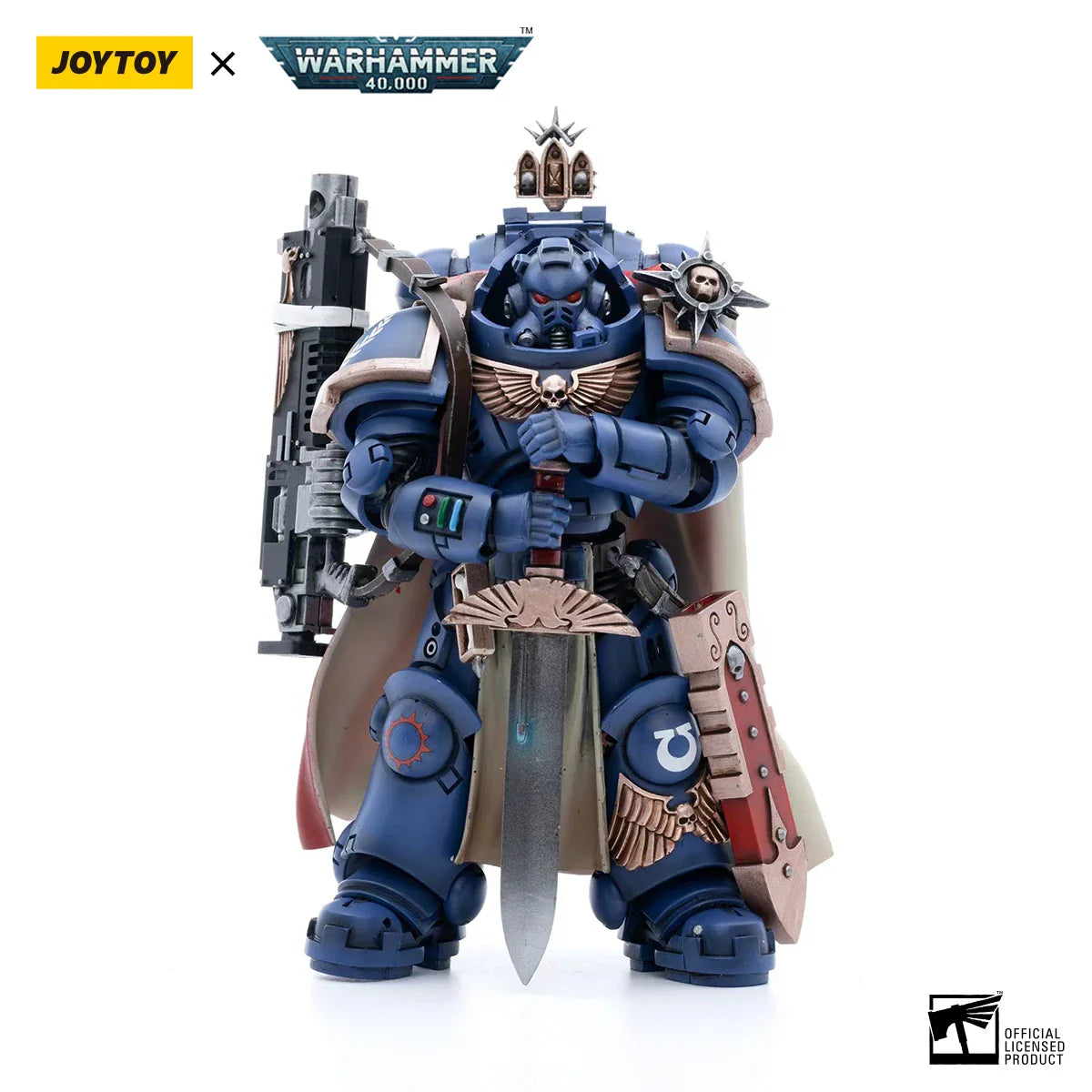 [IN STOCK] JOYTOY Warhammer 40K 1/18 Action Figure Ultramarines Primaris Lieutenant Argaranthe Anime figures Toys Model