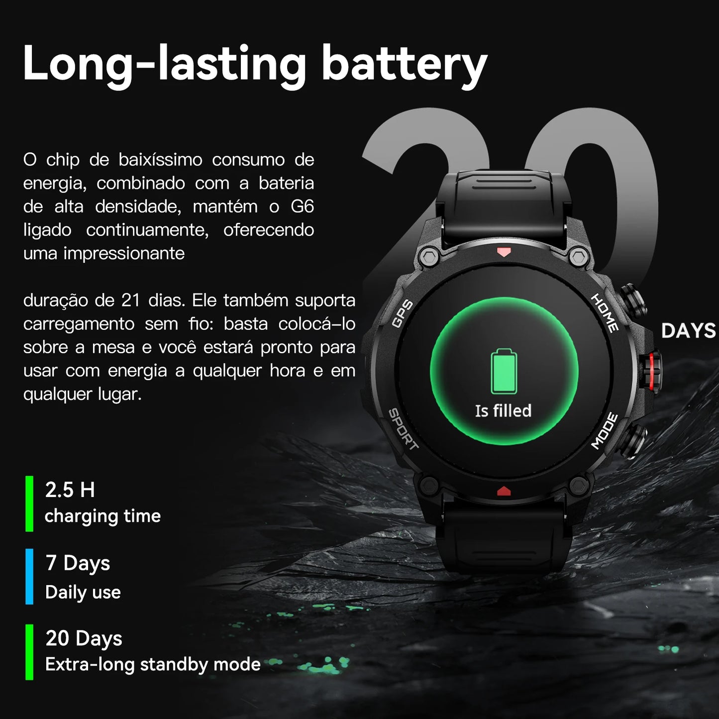 2025 Men's Smart Watch 1.43'' AMOLED GPS 150+ Sports Tracker 5ATM Swimming Health Monitor BT Call For Android iOS Smartwatches