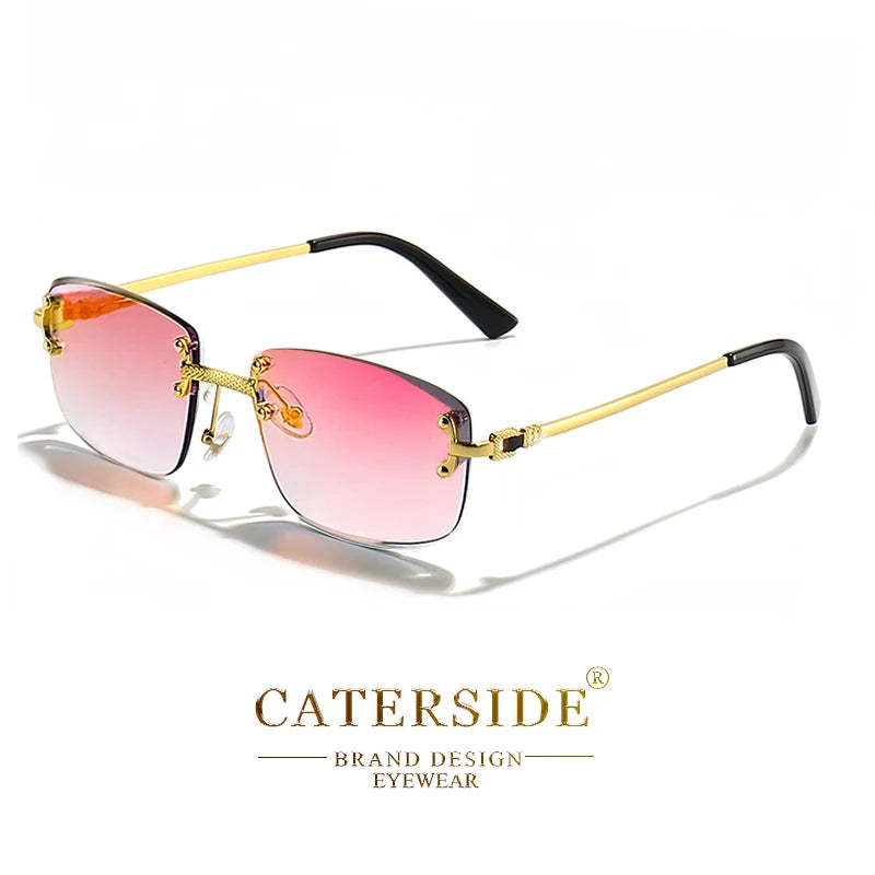 Sunglasses Men Women UV400 Small Gradient Sun Glasses For Men
