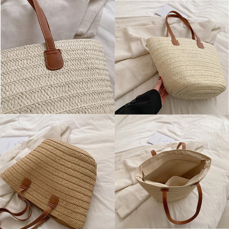 Tote Handbag and Purse Female Bohemian Shoulder Bag for Women