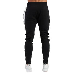 Men Casual Sports Pants Running Workout Jogging Long Pants Gym Sport