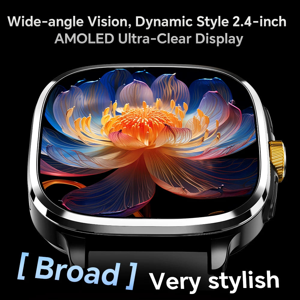 New Android 13.0 Cellular Version Smart Watch 5G LTE Smartwatch With 2.4inch Amoled Screen Sim Card Slot Google Play Store GPS