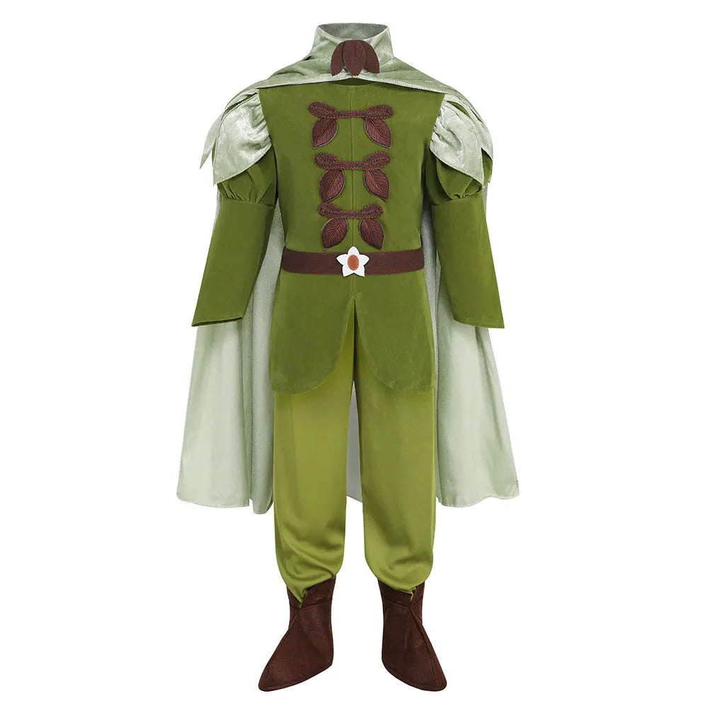 Peter Pan Cosplay Costume Halloween Children's Party Green Elf Clothes Christmas Children Gift Stage Play Performance Costume