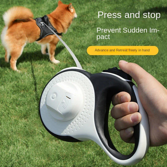 3m 5m 8m Retractable Leash for Dogs Durable Nylon Pet Walking Running Leash