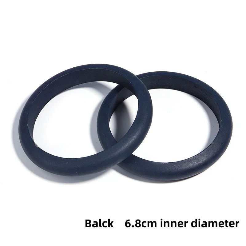 4pcs Women Elegant Natural Wood Square DIY Bracelet Coffee Girl Jewelry Ladies Gift Geometric Wooden Bangles For Women