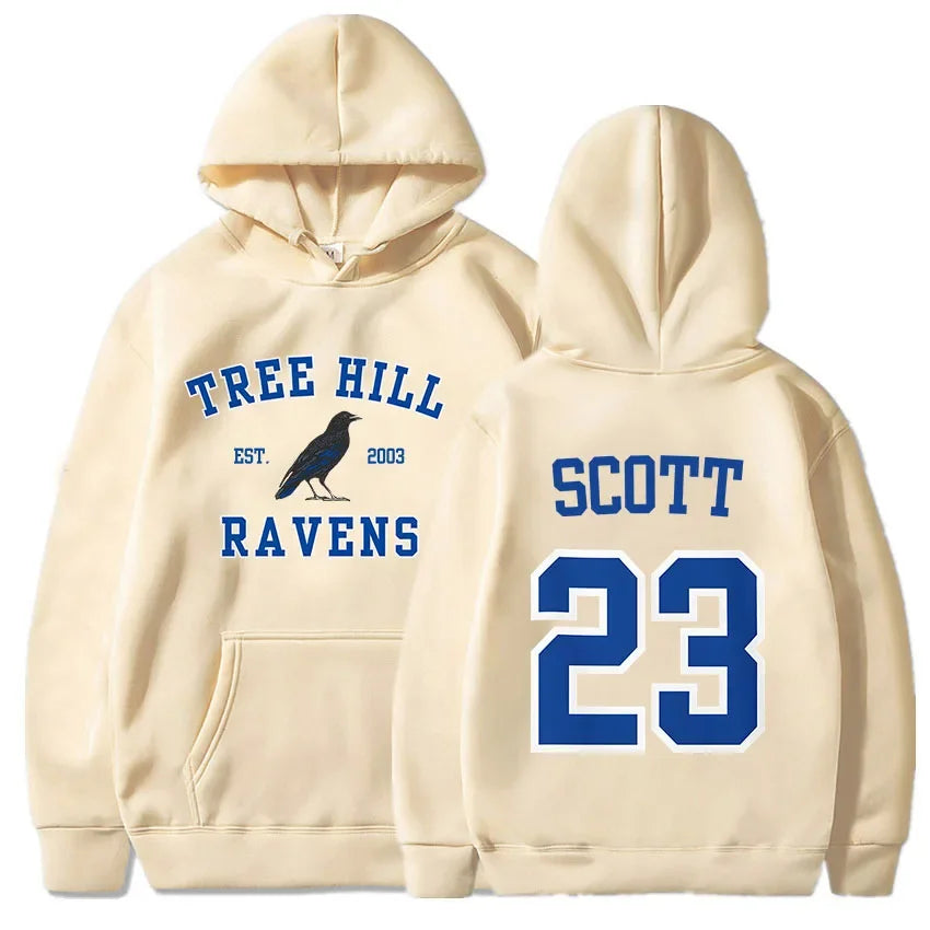 Women Hoodies TREE HILL RAVENS Scott23 Graphic Sweatshirts with Pocket Keith