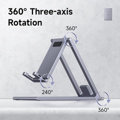 Phone Stand Aluminum Cell Phone Adjustable Desk Phone Holder for iPhone